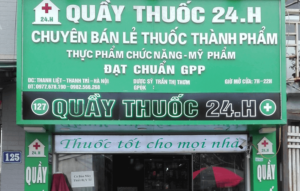 Phân biệt nhà thuốc và quầy thuốc tây