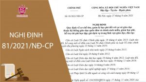 nghị định 81/2021/NĐ-CP